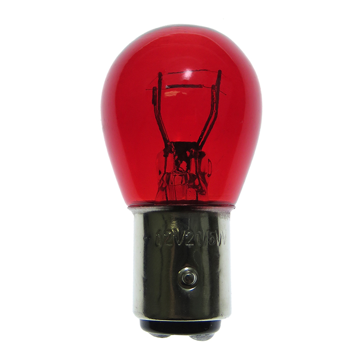 LAMPADA FREIO 21/5W 12V BAW 15D VERMELHA - GL124951 12V   